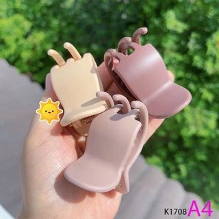 LỐ 12 KẸP CÀNG CUA 5R ĐẦU TRÒN CAFE- KHÔNG GÃY