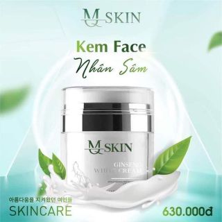 ￼Kem Face Nhân Sâm MQ Skin Kem MQ SKin Ginseng White giá sỉ