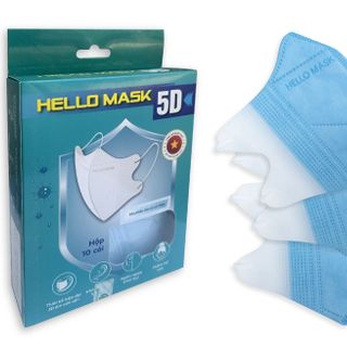 Khẩu Trang 5D Hello Mask (10 Cái/Hộp) - Y Tế Thành Phát