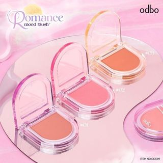 [ODBO] Phấn má hồng không nhũ Odbo Romance Mood Blush Má hồng đơn sắc thái lan mẫu mới - OD1319 2.8g giá sỉ