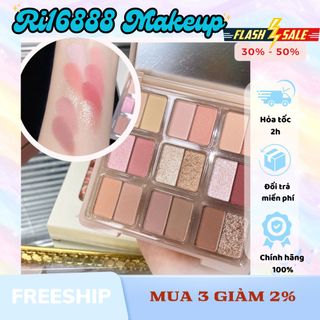 Bảng Phấn Trang Điểm Mắt HOLD LIVE BUNNY ROSE 18 Ô Tông Hồng Dành Cho Người Mới Tập Makeup HL692 giá sỉ