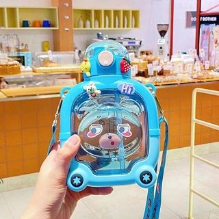 BÌNH NƯỚC GẤU MẶT LỒI 1000 ML