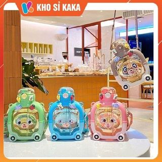 BÌNH NƯỚC GẤU MẶT LỒI 1000 ML