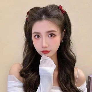 SET 2 KẸP CÀNG CUA SẮT NHÍ PHỐI HẠT ĐÍNH NƠ