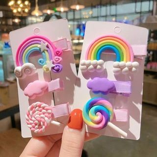 VĨ 3 KẸP TÓC MÂY CẦU VÒNG