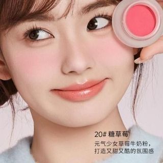 Phấn Má Hồng Dạng Kem FOREVER·KEY Tông Màu Đỏ Cam/ Tím Đơn Sắc Cho Nữ