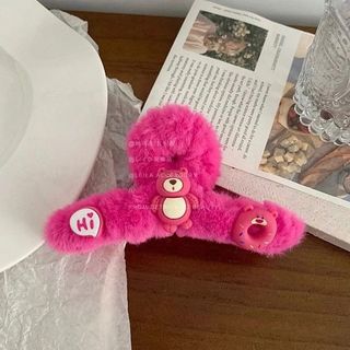 KẸP CÀNG CUA LÔNG GẤU HỒNG LOTSO-K603
