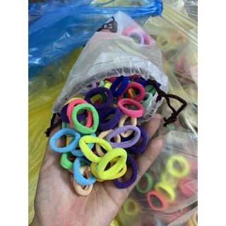 TÚI 100 BUỘC TÓC VẢI CHO BÉ