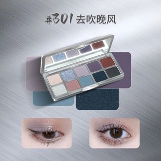 SHEDELLA Bảng Phấn Mắt 10 Ô Matte BrighteningSHEDELLA Bảng Phấn Mắt Matte Brightening