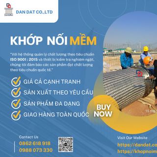 Khớp Nối Mềm Nối Bích – Khớp nối mềm inox mặt bích, Khớp nối mềm nối ren, Khớp nối mềm nối bích chịu nhiệt giá sỉ