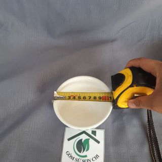 Chén sứ ăn cơm trắng thô dày đẹp 11cm- Phù hợp cho quán ăn