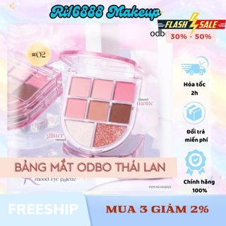 Bảng Phấn Mắt ODBO 4 Ô Today Mood Eye Palette OD2018 4g giá sỉ