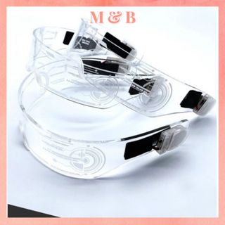 Kính đèn LED phát sáng 3D RGB dành cho tham gia hộp đêm Cyber Punk siêu ngầu đồ chơi hóa trang phát sáng nhiều màu giá sỉ