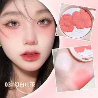 [MỚI] Má hồng xixi bông hoa 2 tông (D523) màu phấn mịn má hồng tone lạnh tone ấm bám lâu cực xinh hottrend