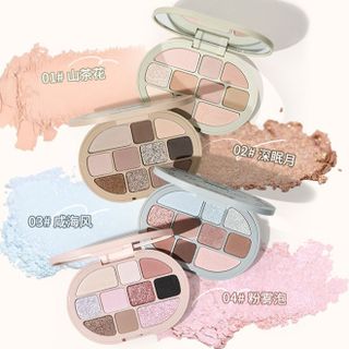 Phấn mắt 10 Ô GOGO TALES nhũ mắt bền lì Retro Fantasy Romantic Eyes Eyeshadow Palette GT486 giá sỉ