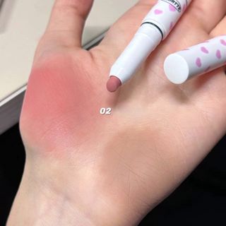 Bút Kẻ Viên Môi Son môi Flortte Đa Năng 2in1 Kết Hợp Chì Kẻ Viền Môi Hiệu Ứng Lì Nhung Mịn Lâu Trôi