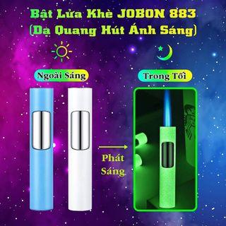 BẬT LỬA KHÈ JOBON HÌNH TRỤ DẠ QUANG HÚT ÁNH SÁNG - XÀI GAS