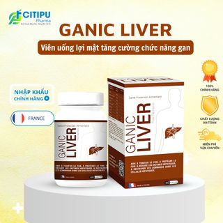 Viên Uống Ganic Liver Lợi Mật Bổ Gan
