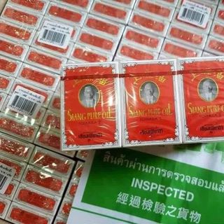12 chai dầu nóng siang pure nước vàng 7ml - bán sỉ