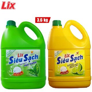 NƯỚC RỬA CHÉN LIX SIÊU SẠCH CAN 3.6KG giá sỉ