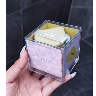 Bộ Set 6 Bông Mút Tán Phấn Nền Che Khuyết Điểm Mềm Mịn Makup Trang Điểm Cao Cấp NOVO 5914 Kèm Hộp Đựng Siêu Xinh