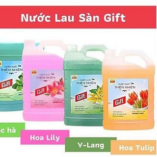 NƯỚC LAU SÀN GIFT HƯƠNG THẢO MỘC 3.8KG giá sỉ