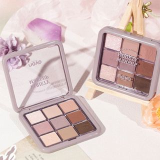 Bảng phấn mắt 9 ô màu NOVO 9 Màu Tông Nhũ Và Lì Trang Điểm Chống Nước Hàn Quốc NO.5877 bền màu lâu trôi
