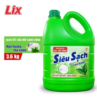 NƯỚC RỬA CHÉN LIX SIÊU SẠCH CAN 3.6KG