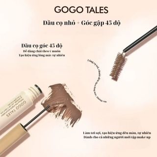 Mascara  Chuốt Chân Mày Chải Nhuộm lông mày Gogo Tales GT666 định hình màu tự nhiên lâu trôi giá sỉ