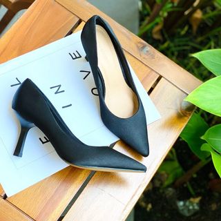 Giày cao gót công sở 7P mũi nhọn sành điệu Hadu G760