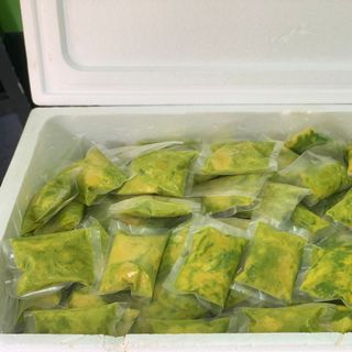 Bơ đông lạnh định lượng túi 100g