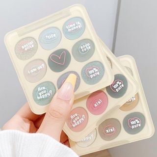 [HOT]Bảng Phấn Mắt XIXI 9 ô D670 tone màu nhẹ nhàng phấn mắt Màu Lì Lâu Trôi Chống Thấm Nước