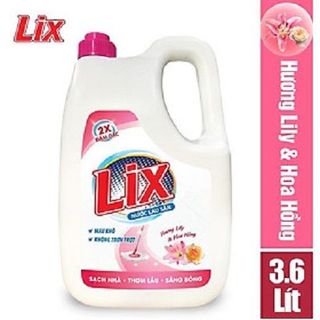NƯỚC LAU SÀN LIX HƯƠNG NƯỚC HOA 3.6L