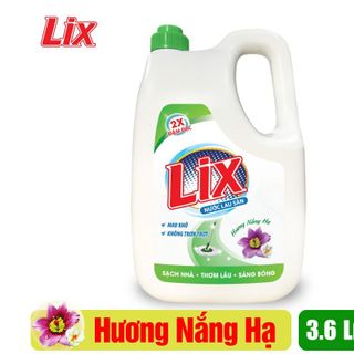 NƯỚC LAU SÀN LIX HƯƠNG NƯỚC HOA 3.6L