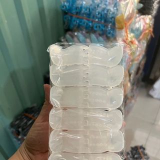 Kẹp 5r vuông bàu màu đen bóng mờ