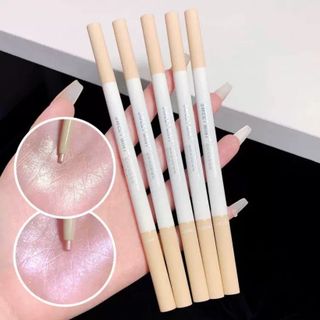 Bút kẻ bọng mắt 2 đầu Sweet Mint Vẽ nhũ mắt bắt sáng hightlight siêu tự nhiên bao trắng