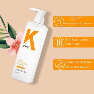 Combo dầu gội dầu xả sữa tắm KONO kiềm dầu chống gầu giữ tóc bồng bềnh làm sạch da đầu hương thơm muối biển 500ml