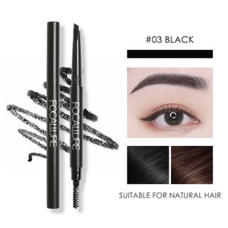 Bút kẻ lông mày FOCALLURE chống thấm nước lâu trôi màu tự nhiên với 3 màu sắc lựa chọn 1g