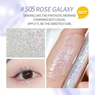 Phấn mắt dạng lỏng Nhũ Mắt FOCALLURE FA195 5 màu lấp lánh nhũ ánh kim chống thấm nước lâu trôi 2g