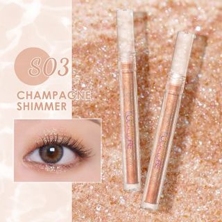 Phấn mắt dạng lỏng Nhũ Mắt FOCALLURE FA195 5 màu lấp lánh nhũ ánh kim chống thấm nước lâu trôi 2g