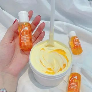 Collagen C Serum Cấy Trắng Vitamin C Mix Vàng Lá 24K 40ml giá sỉ