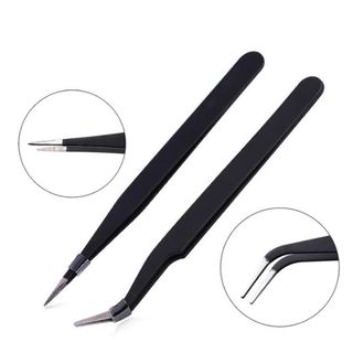 Nhíp gắp mi gấp nail gấp mụn bằng thép không gỉ tiện lợi nhỏ gọn il