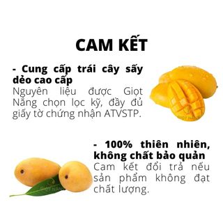 Xoài Sấy Dẻo Nguyên Miếng giá tận xưởng