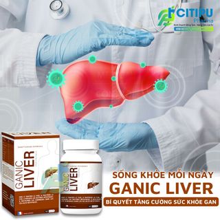 Viên Uống Ganic Liver Lợi Mật Bổ Gan