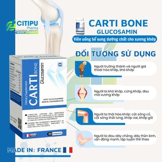 Viên Uống Bổ Xương Dưỡng Khớp Carti Bone Glucosamin