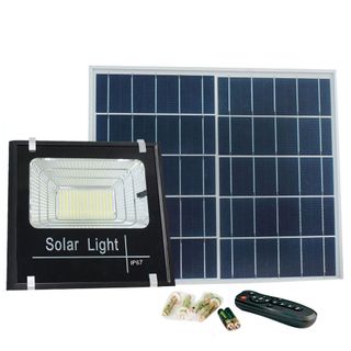 Đèn Pha Năng Lượng Mặt Trời Siêu Sáng 100W Chống Nước Kháng Bụi - Bảo Hành 3 Năm