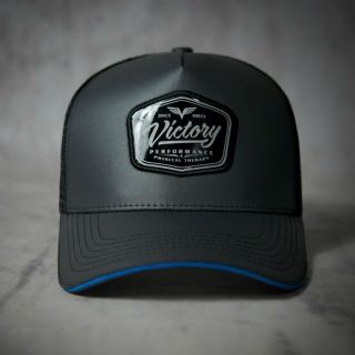 Mũ Victory Đen Viền Xanh Lưới Cap Chất Dù giá sỉ