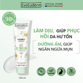 [ DATE 2025 ] Mặt nạ Evoluderm chính hãng tinh chất Hoa Cúc Chamomile làm dịu, mềm mịn da 150g giá sỉ