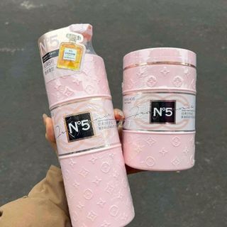 Combo Dầu gội, ủ tóc N5 hương nước hoa làm sạch gàu,mượt tóc và chống xơ rối