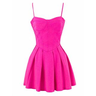 Đầm corset tiểu thư 2 dây cúp ngực MUSE GLAM MGD94